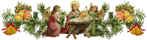 Noël.Christmas.Nativité.gif.Victoriabea - Bezmaksas animēts GIF