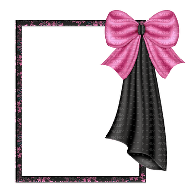 Kaz_Creations Deco Frames Frame  Ribbons Bows  Colours - 無料png