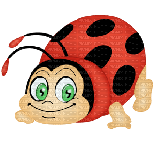 Kaz_Creations Cute Ladybug - nemokama png