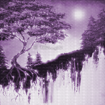 Y.A.M._Japan background purple - GIF animasi gratis