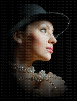 image encre couleur texture bijoux chapeau bijou effet femme visage edited by me - GIF animé gratuit