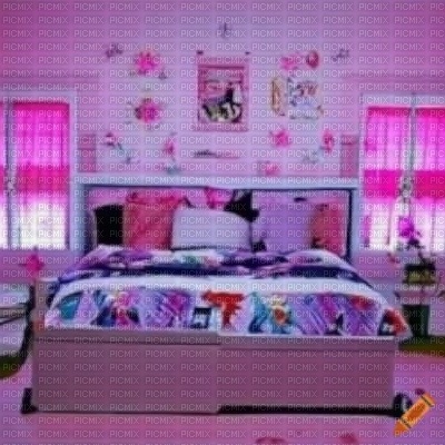 Pink 90s Bedroom - zadarmo png