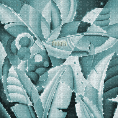 Y.A.M._Art background blue - 無料のアニメーション GIF