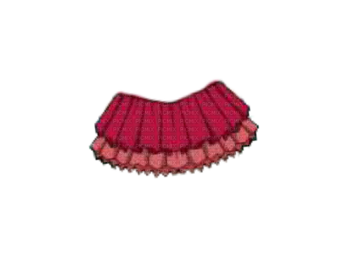 Pink and Red Skirt 2 - nemokama png