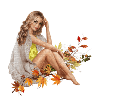 Kaz_Creations Colour Girls Autumn - gratis png
