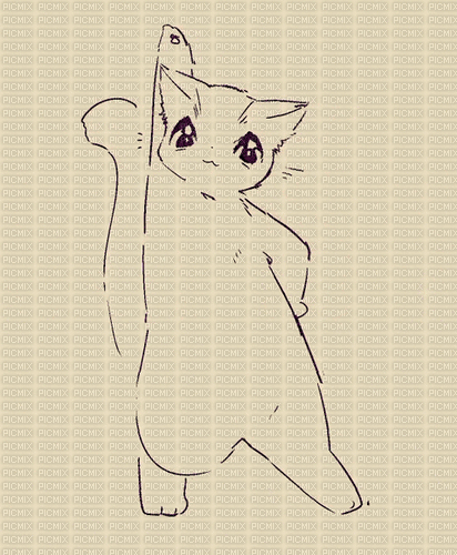 Cute dancing cat (cco00oo) - Δωρεάν κινούμενο GIF
