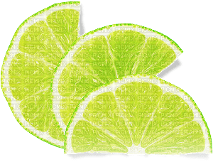 soave deco summer lime fruit citrus  green - Free PNG