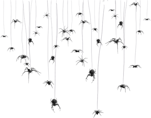 Hanging.Spiders.Black - δωρεάν png