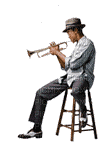 jazz musician - Gratis animeret GIF