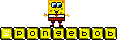 pixel spongebob squarepants blinkie - GIF animasi gratis