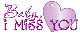 baby i miss you - ilmainen png