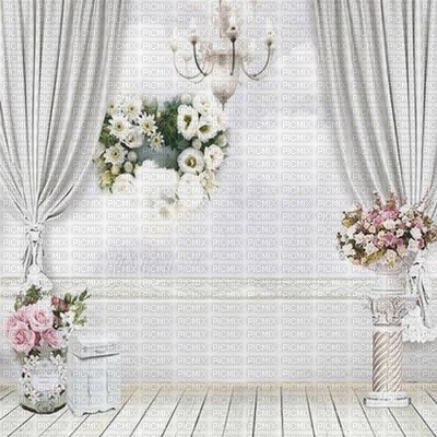 minou-bg-white-flower-lamp - бесплатно png