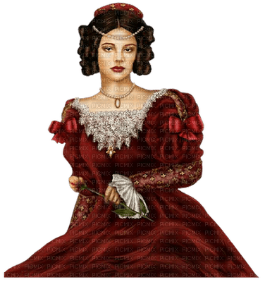 Kaz_Creations Woman Femme Red - 免费PNG