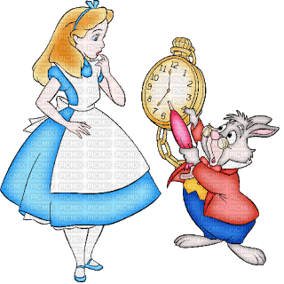 Kaz_Creations Cartoon Alice In Wonderland - безплатен png