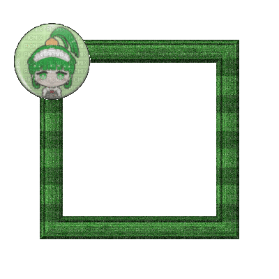 Small Green Frame - Zdarma animovaný GIF