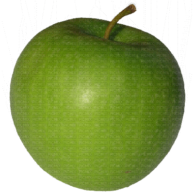pomme vert - GIF animado grátis
