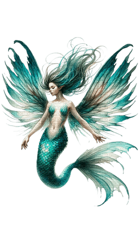 springtimes summer mermaid fantasy woman - бесплатно png