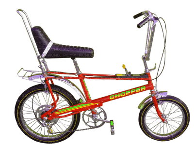 Kaz_Creations Chopper Bicycle Bike - png ฟรี