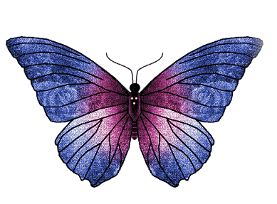 butterfly papillon schmetterling - Animovaný GIF zadarmo
