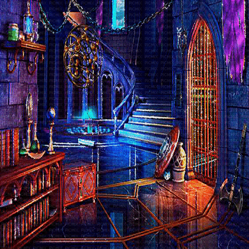 fantasy background by  nataliplus - Nemokamas animacinis gif