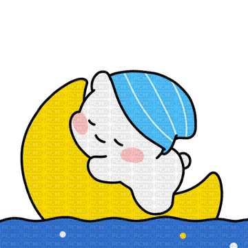 Sleepy Good Night - Free animated GIF