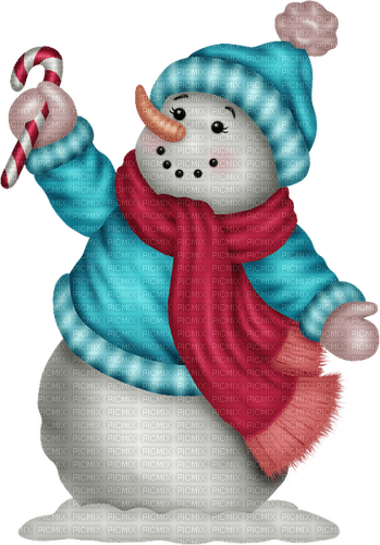 Winter. Snowman. Christmas. Leila - besplatni png