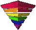 rainbow triangle - Бесплатный анимированный гифка