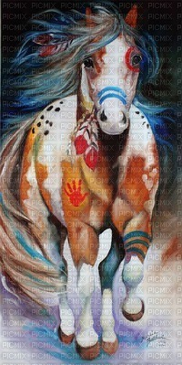 American Indian horse bp - png gratis