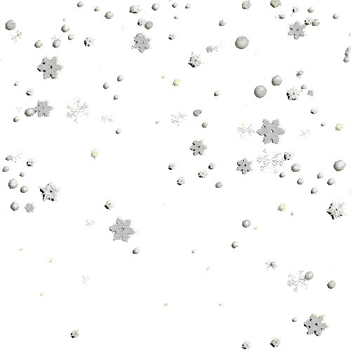 Хоровод снежинок - Gratis geanimeerde GIF