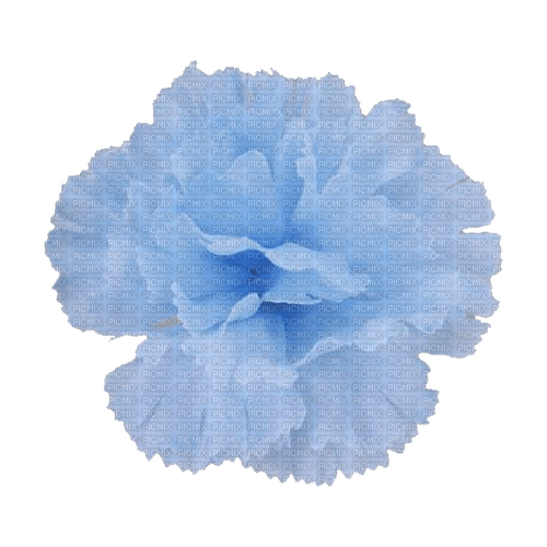 kikkapink deco scrap blue flower - kostenlos png