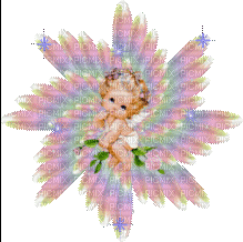 MMarcia gif anjo angel barroco - Nemokamas animacinis gif