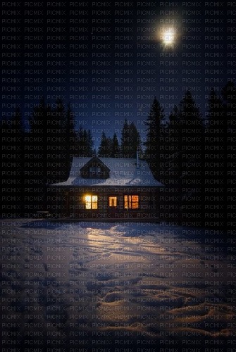 Winternacht - png ฟรี