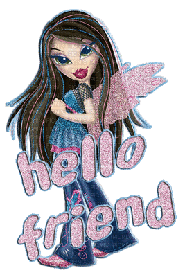 Hello frend - Бесплатный анимированный гифка