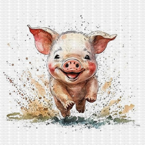 happy piggy - kostenlos png