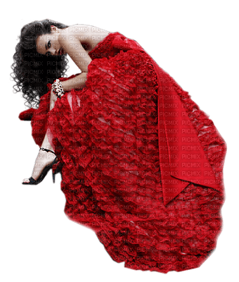 Kaz_Creations Woman Femme Red - png gratis