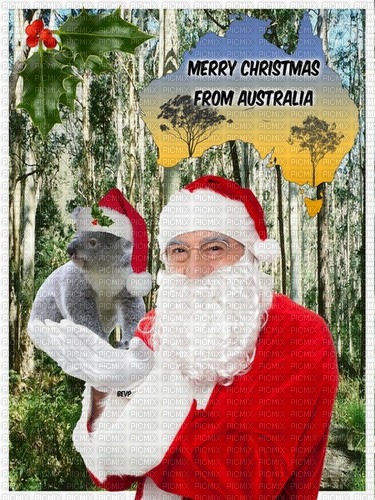 Christmas in Australia bp - ingyenes png