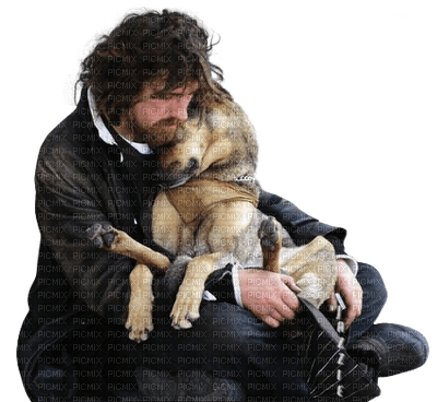 Kaz_Creations Man Homme Dog Pup Dogs - png gratuito