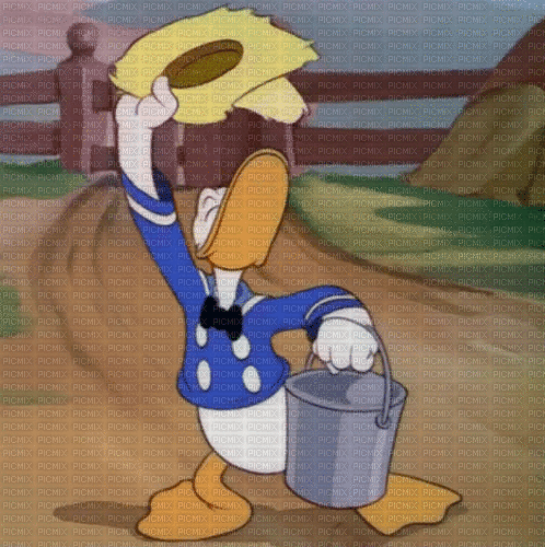 Donald duck - Ilmainen animoitu GIF