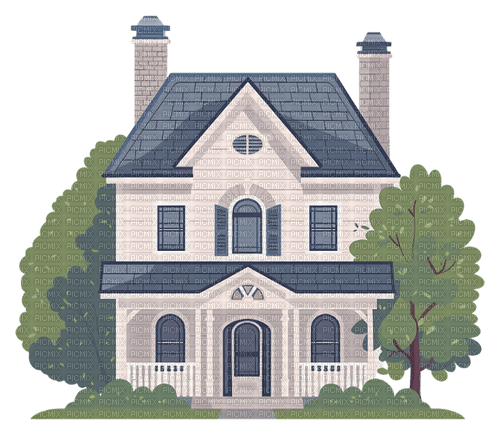 Victorian house Bb2 - 無料png