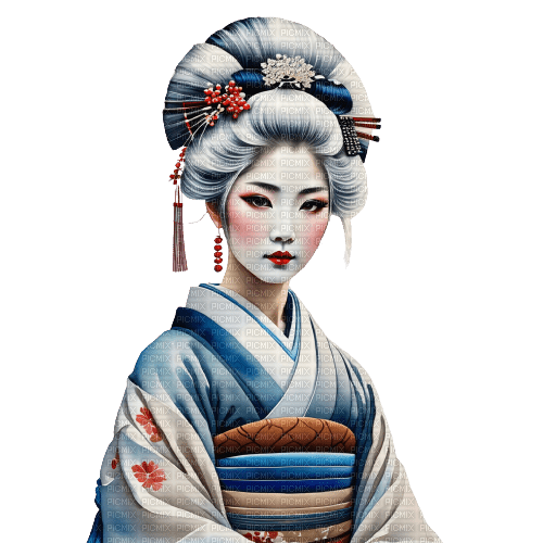 springtimes geisha - ilmainen png