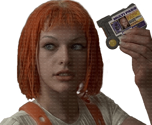 leeloo the fifth element - PNG gratuit