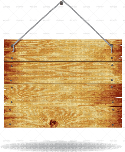 Wood Sign-RM - Free PNG