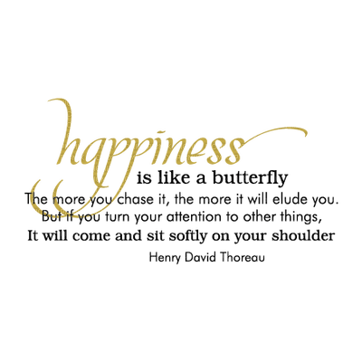 Happiness Is Like a Butterfly - 免费PNG
