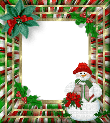 loly33 cadre frame noel Christmas - 免费PNG