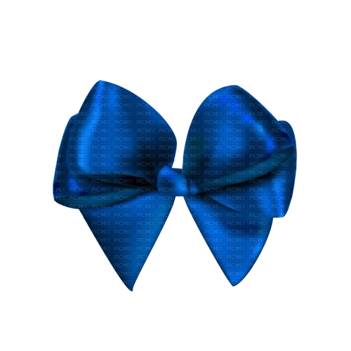 kikkapink deco scrap blue bow - ücretsiz png