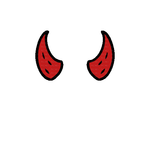 devil horns - 免费动画 GIF