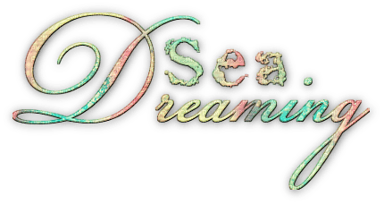 SOAVE TEXT SUMMER SEA DREAMING pink green yellow - PNG gratuit