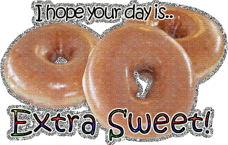 i hope your day is extra sweet - GIF animate gratis