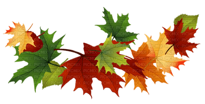 Kaz_Creations Autumn Fall Leaves Leafs - png ฟรี