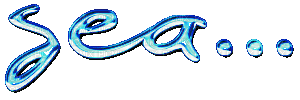 sea text (created with gimp) - 無料のアニメーション GIF